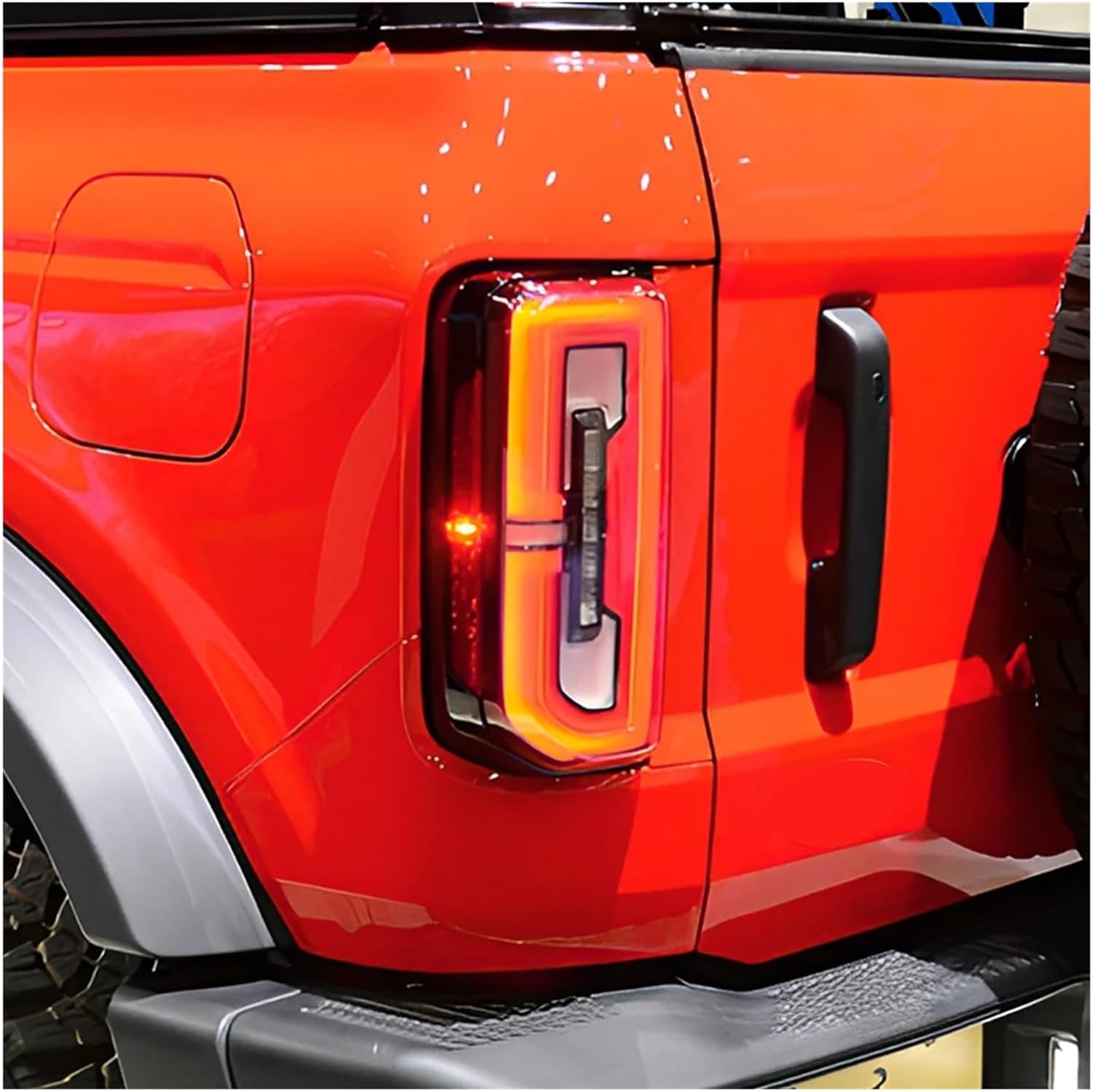 Car Taillights Assembly Compatible With Bronco 2021-2024 LED Auto Rear Back Lamps Upgrade Dynamic Tail lamps Accessories