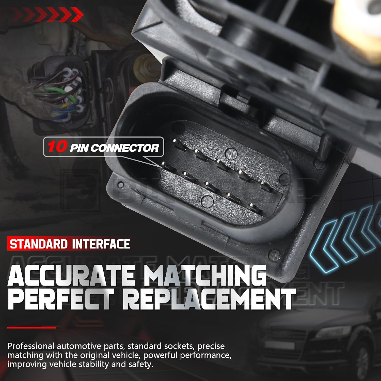 Air Suspension Solenoid Valve Compatible with Jeep Grand Cherokee Ram 1500 VW Touareg Q7 Cayenne (Replaces 7L0698014)