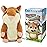 YOEGO Talking Hamster Repeats What You Say Interactive Stuffed Plush Animal Talking Toy,Perfect Toy Gifts for Boys Girls Age 3+ (Brown)