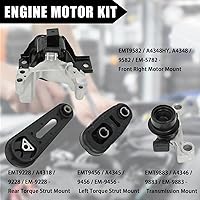 Vista 2 de Juego de motor 4X y montaje Trans compatible con N-issan S-entra 2007-2012 N-issan S-entra 2.0L para auto CVT