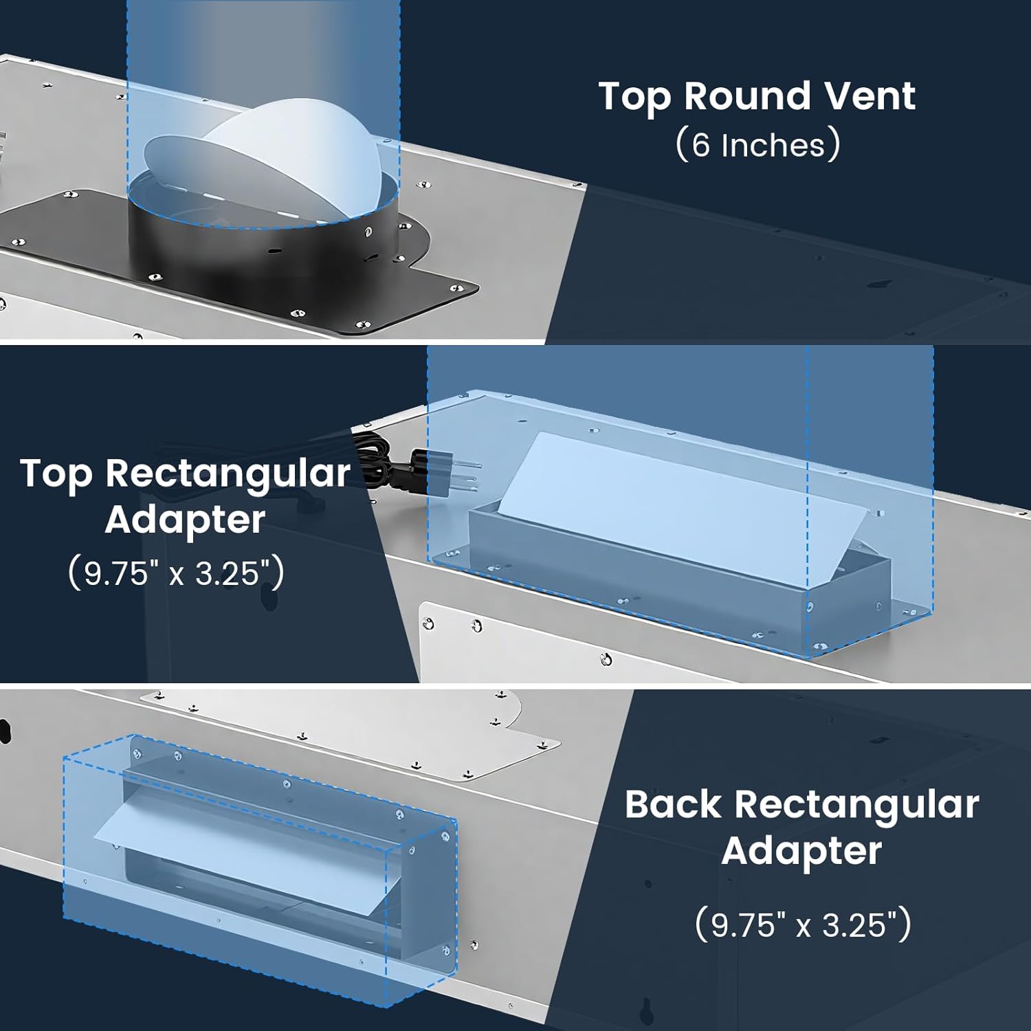 COSTWAY 30 Inch Under Cabinet Range Hood with Oil Collector, 900 CFM Stainless Steel Kitchen Vent Hood w/4 Fan Speeds, Touch/Gesture/Remote Control, Timer, LED Lights & Dishwasher-Safe Baffles Filters