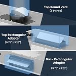 COSTWAY 30 Inch Under Cabinet Range Hood with Oil Collector, 900 CFM Stainless Steel Kitchen Vent Hood w/4 Fan Speeds, Touch/Gesture/Remote Control, Timer, LED Lights & Dishwasher-Safe Baffles Filters