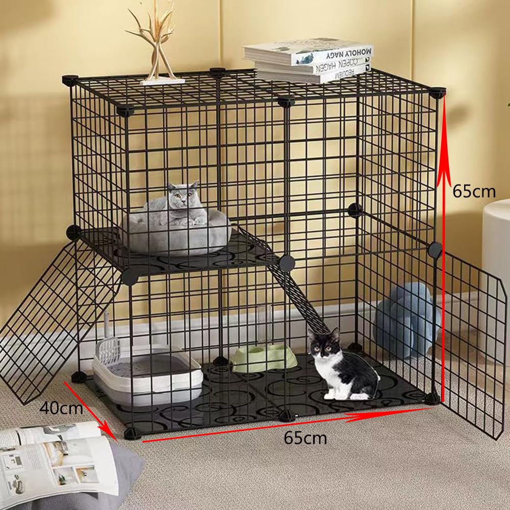 キャットケージ　キャットゲージ　猫用品　ペット用品　ペットハウス Amazon.co.jp: OSJ 猫 ケージ キャットケージ 2段 ペットケージ