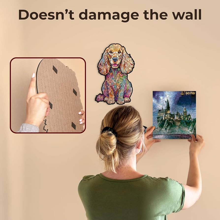 Amazon.com: CRAFTHUB Puzzle Saver, Wooden Jigsaw Puzzles Mounting