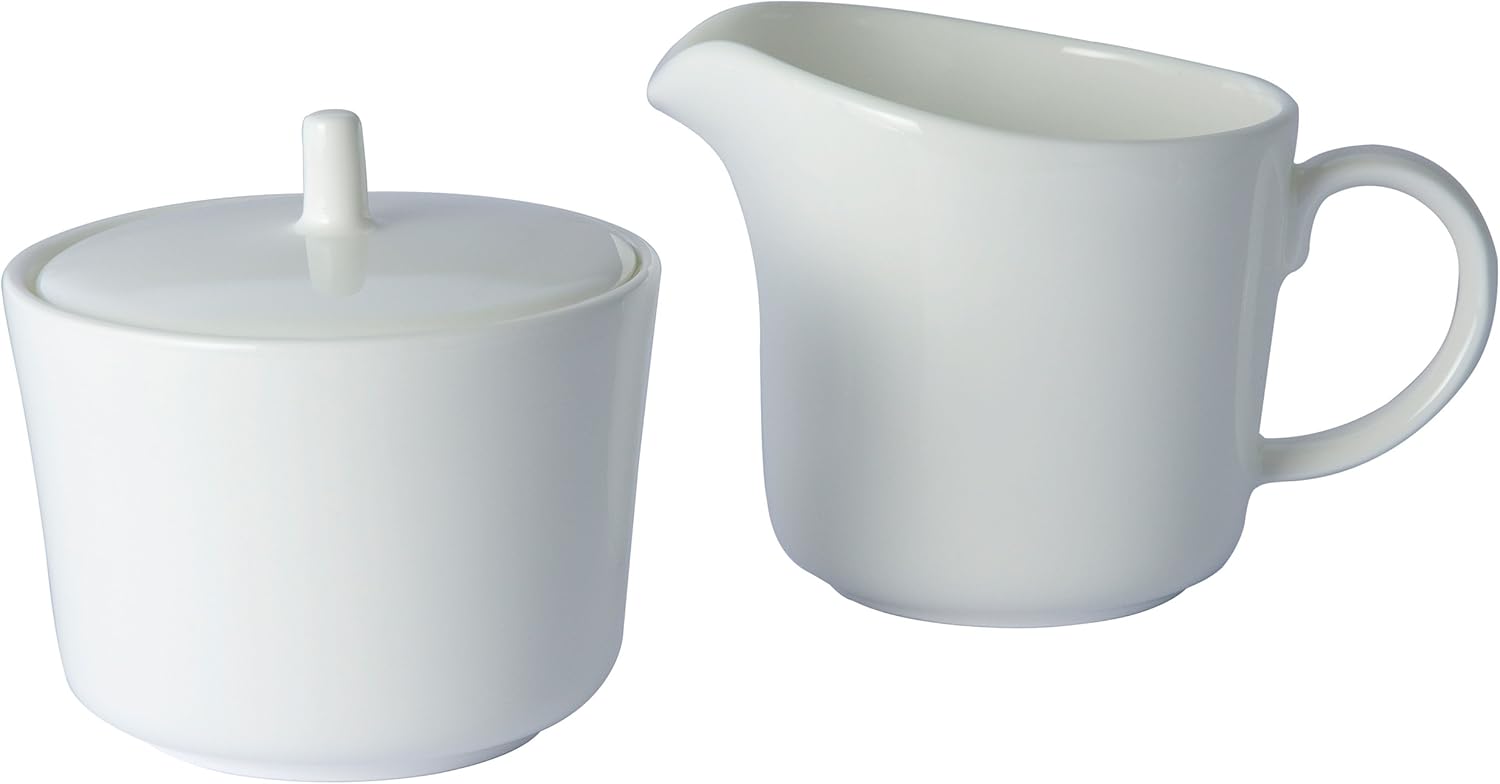 Royal Doulton Essentials Pure White Covered Sugar