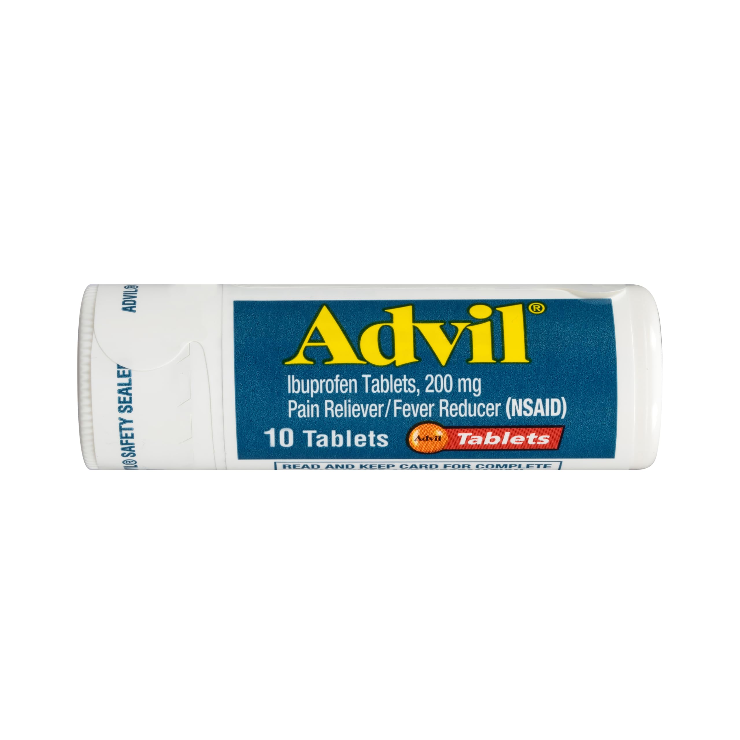 HALEON Advil Pain Reliever, Ibuprofen 200 mg for Pain Relief - 10 Tablets
