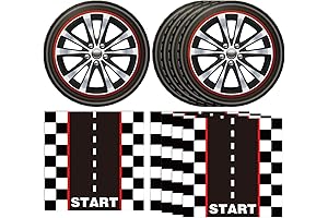 40-Piece Hot Car Birthday Party Supplies