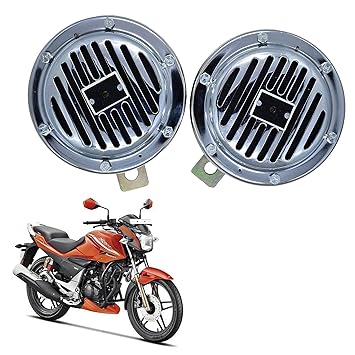 Vagary Silver Chorme Finish Two Wheeler Horn for Hero Xtreme Sport