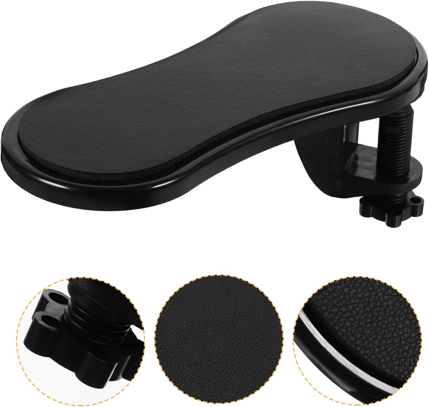 5pcs Computer Arm Rest for Desk Ergonomic Arm Support for Comfortable Typing Gaming Lightweight Easy to Install for Home Office Use Mouse Wrist Rest
