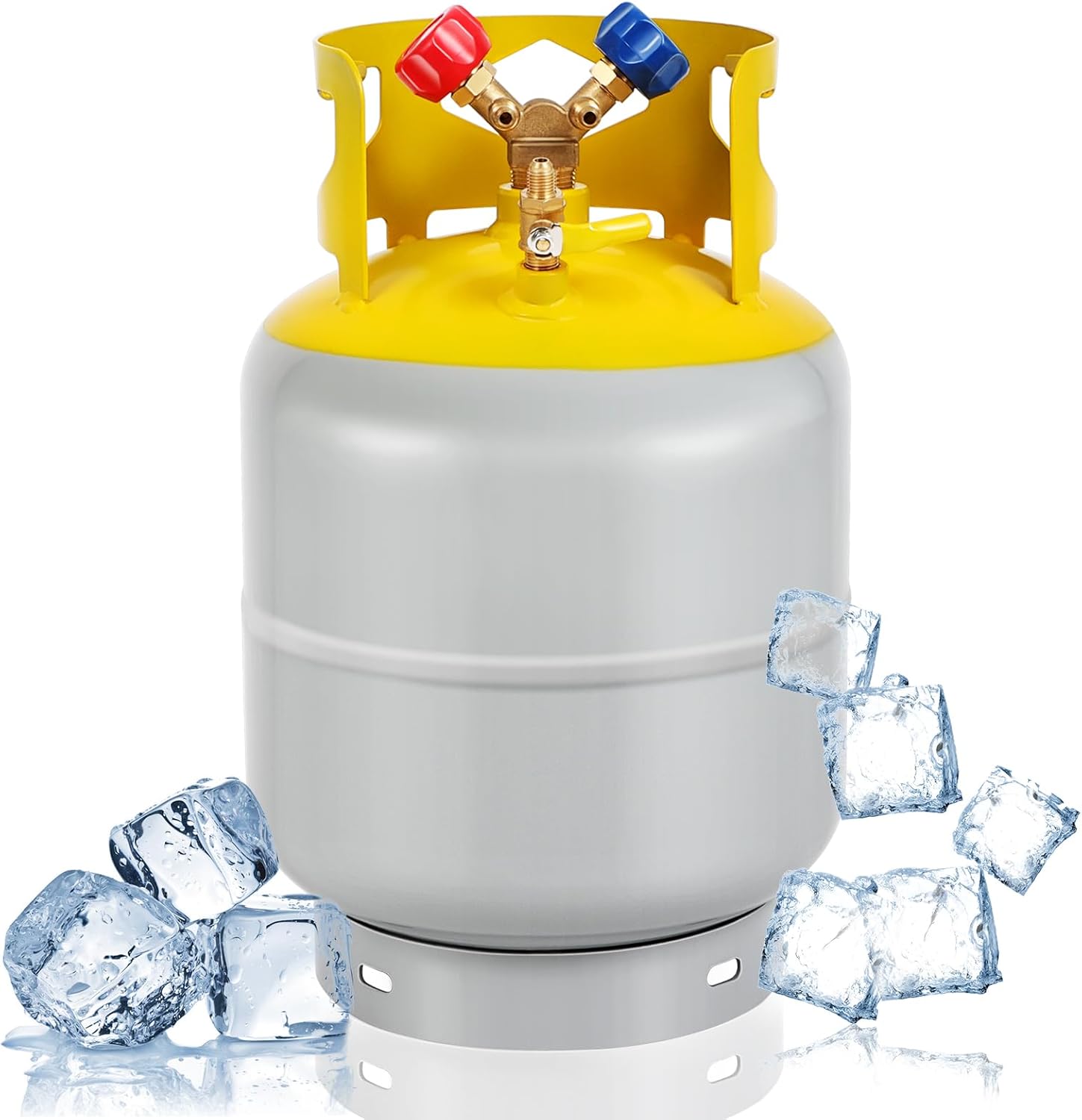 Tanque de Recuperación de Refrigerante Dollate 30LB para R12, R22, R134A, R410A