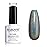 RARJSM Holographic Nail Polish Black Gel Nail Polish Soak Off Nail Gel Collection Cruing Required for Nail Art Design 1 Pack 0.25 Fl.oz RAR72
