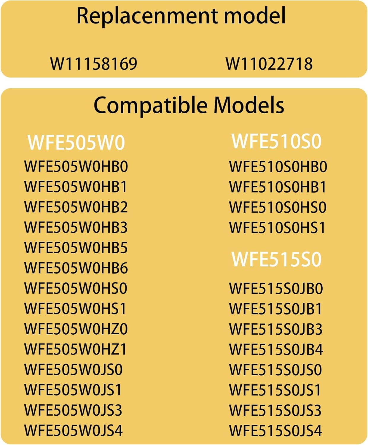Sieri W11158169 Knob for Whirlpool WFE505W0HB WFE505W0HS WFE505W0HZ WFE505W0JS WFE510S0HB WFE510S0HS WFE515S0JB WFE515S0JS Series Electric Ovens Replace W11022718 knob Black Replacement Knob