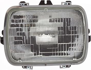 Go-Parts - Headlight Assembly for Chevrolet C/K Full Size 1978-2002, Express Van 1996-2017, 7 x 6 in. Capsule Style, Halogen, Sealed Beam, Right Passenger=Left Driver, Replacement 1979 1980