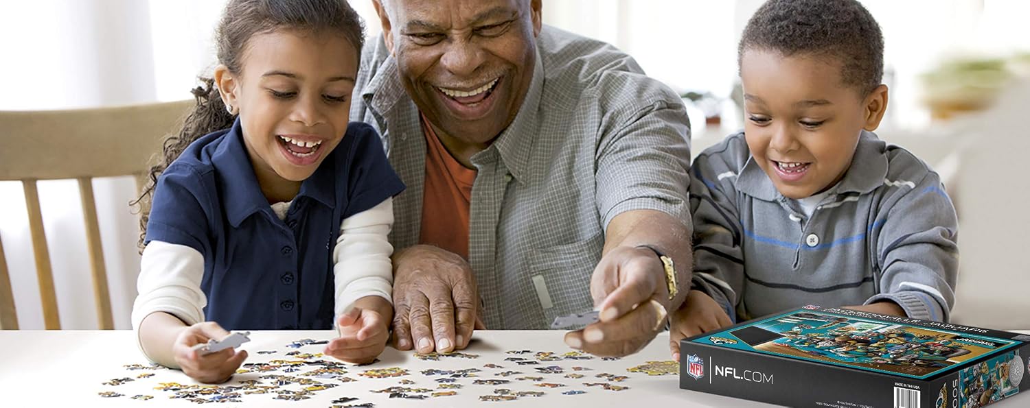 YouTheFan NFL Purebred Fans 500pc Puzzle - A Real Nailbiter
