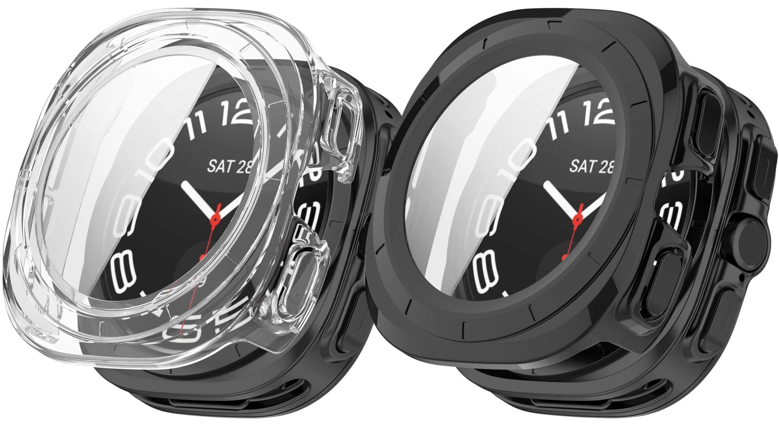 Amazon.co.jp: [2枚セット] For Galaxy Watch 7 Ultra 47mm ケース 