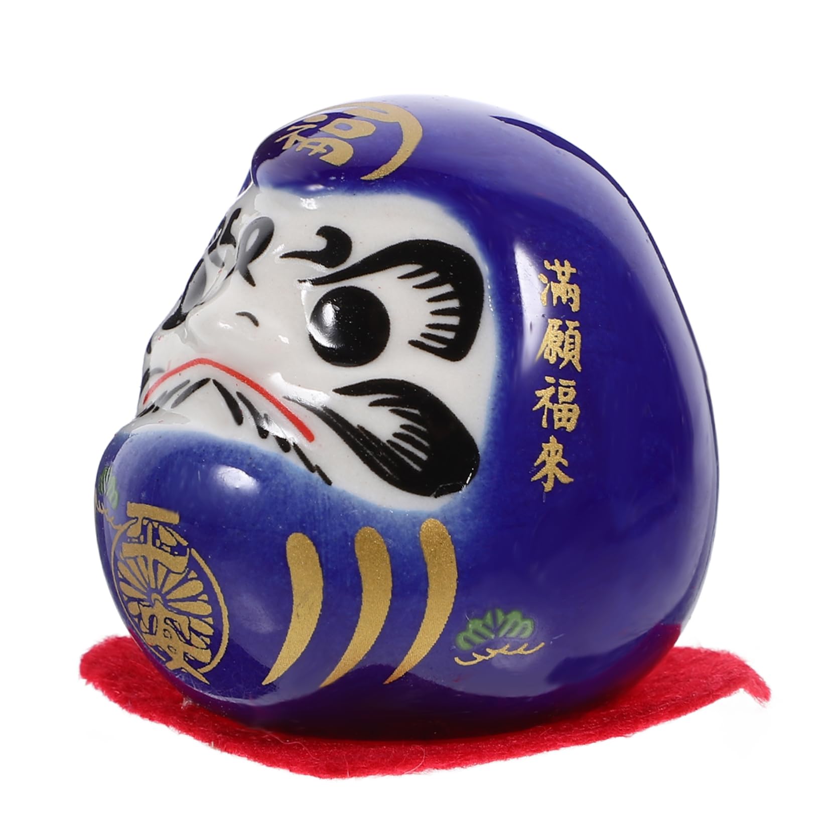 Amazon.co.jp: FRCOLOR 日本製陶器だるまミニ置物 精巧仕上げの工芸品