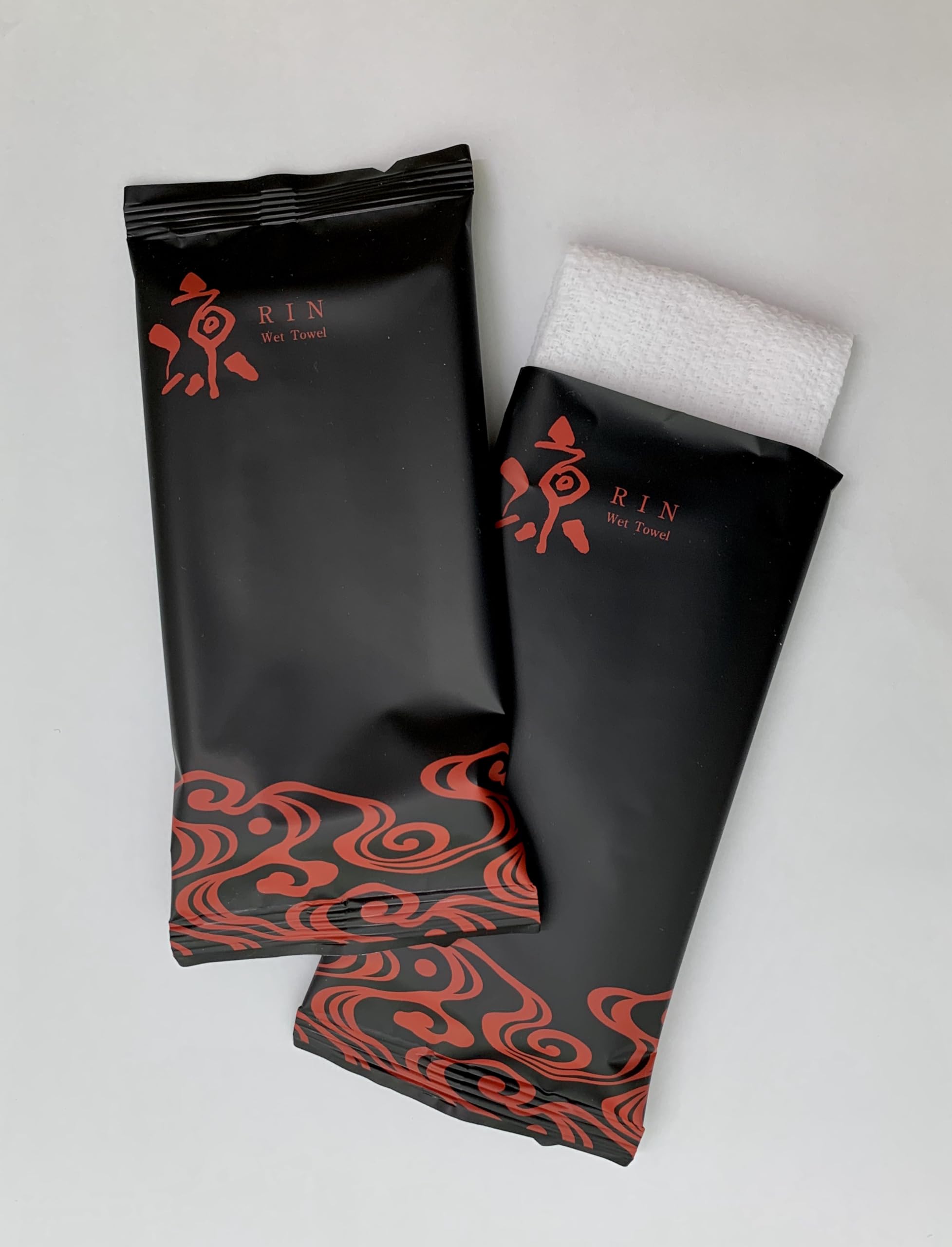 Amazon.co.jp: mimoto 使い捨て ウエットタオル【凛】 りん 無香料 30  