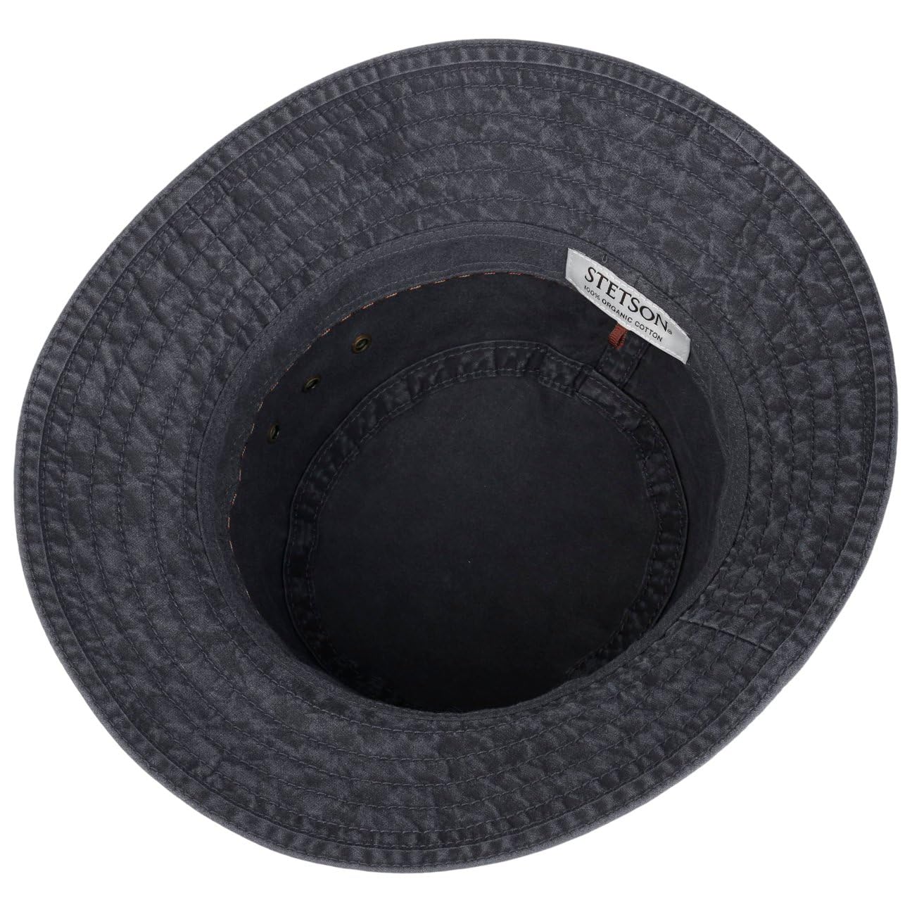 Stetson Reston Freizeithut Damen Herren Schlapphut Bio-Baumwolle Packable Baumwollhut 40-facher UV-Schutz Frühjahr Sommer