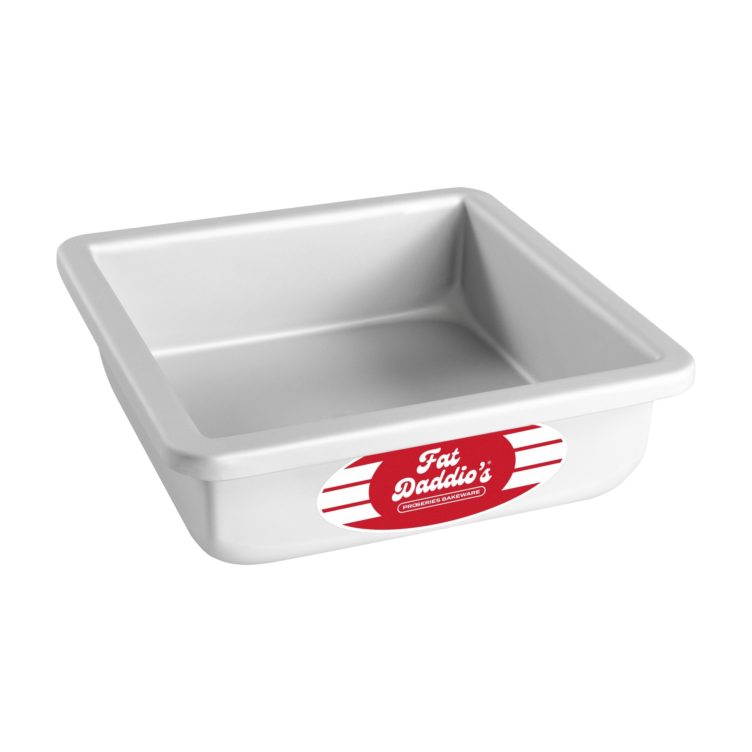 Fat Daddio's Anodized Aluminum Square Cake Pan, 6-Inch