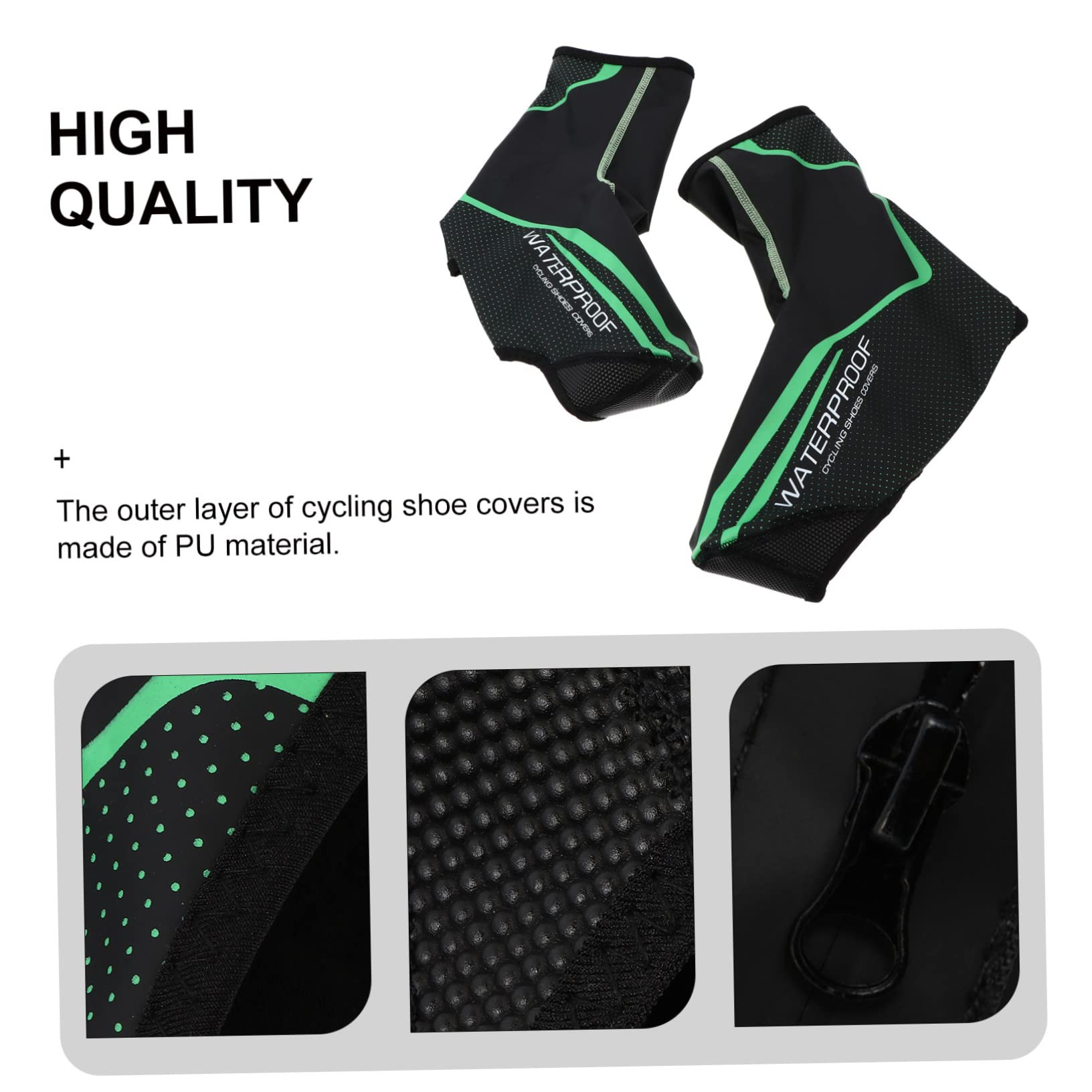 Cubrezapatillas De Ciclismo Resistentes Al Desgaste y Reflectantes Protección para Pies Fríos