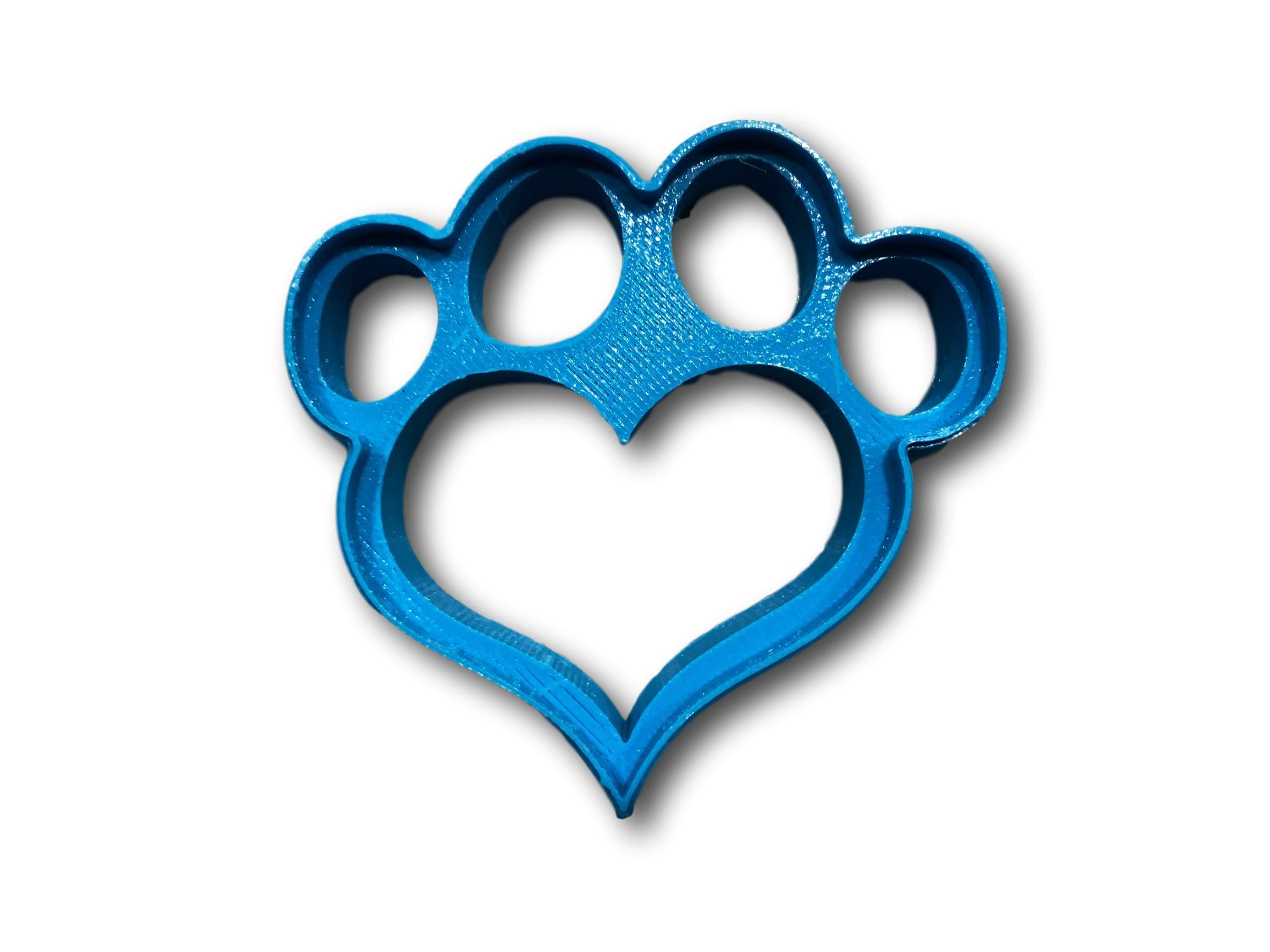 Arbi DesignHeart Shape Dog Paw Cookie Cutter