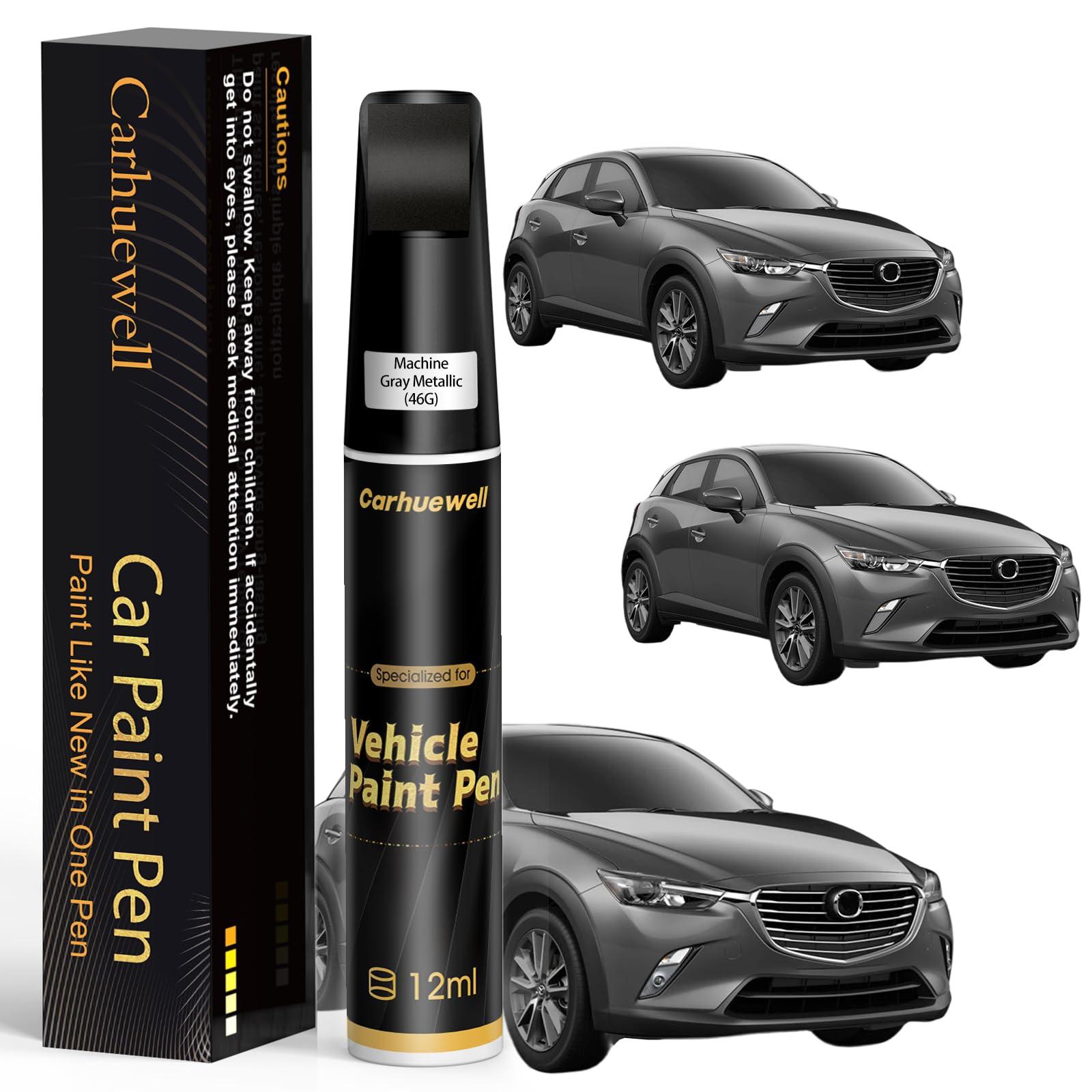 Amazon.com: Machine Gray Metallic(46G) Touch Up Paint Compatible