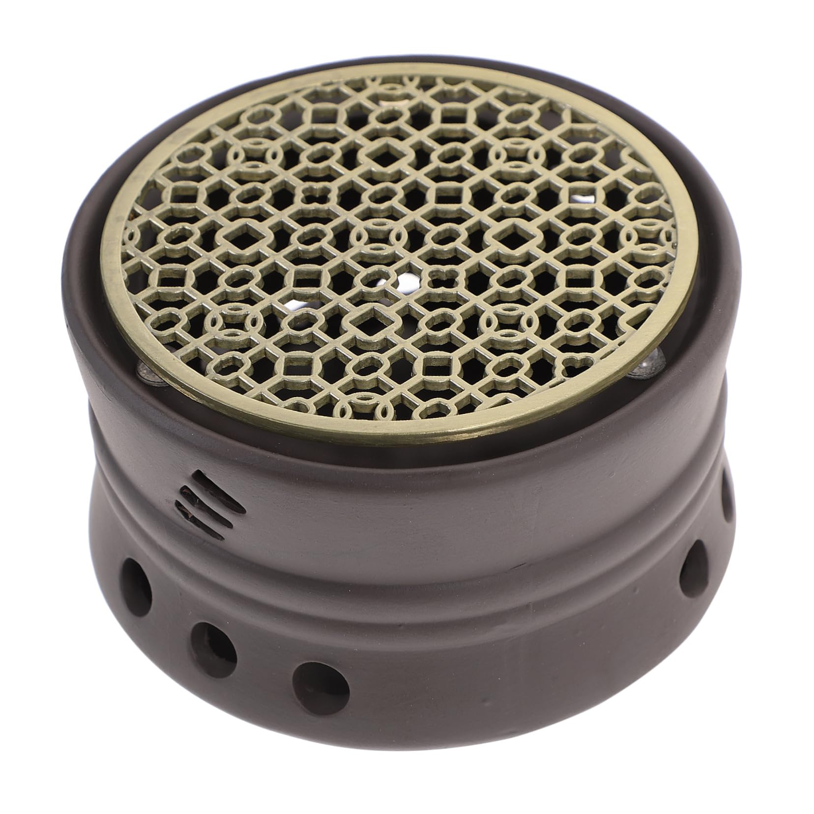 Hemobllo Candle Stand Tea Warmer Ceramic Teapot Teapot Heater for Living Room Random Color