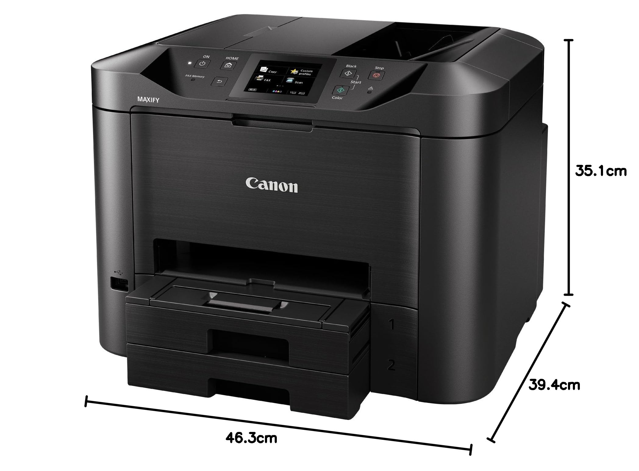 Canon MAXIFY MB5450 Imprimante Multifonction/Jet d'encre 10 x 15 Noir