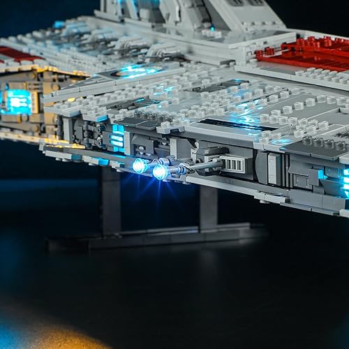 Miniatura 5 de BRIKSMAX Kit de iluminación LED para LEGO-75367 Venator-Class Republic Attack Cruiser - Compatible con Lego Star Wars Building Set- No incluye Lego
