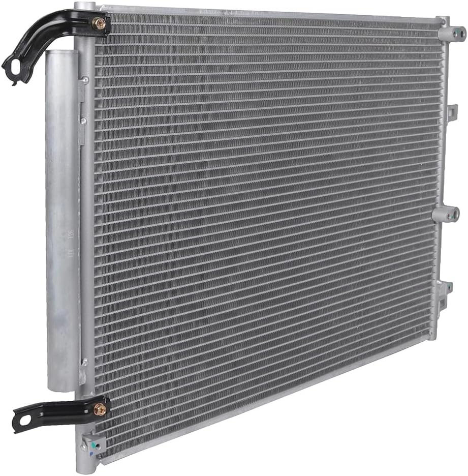 A/C AC Condenser Compatible with 2014-2018 for Jeep for Cherokee Latitude 3.2L 2014-2018 for Jeep for Cherokee Sport 2.4L 2014-2018 for Jeep for Cherokee Trailhawk 3.2L, Replaces 4361