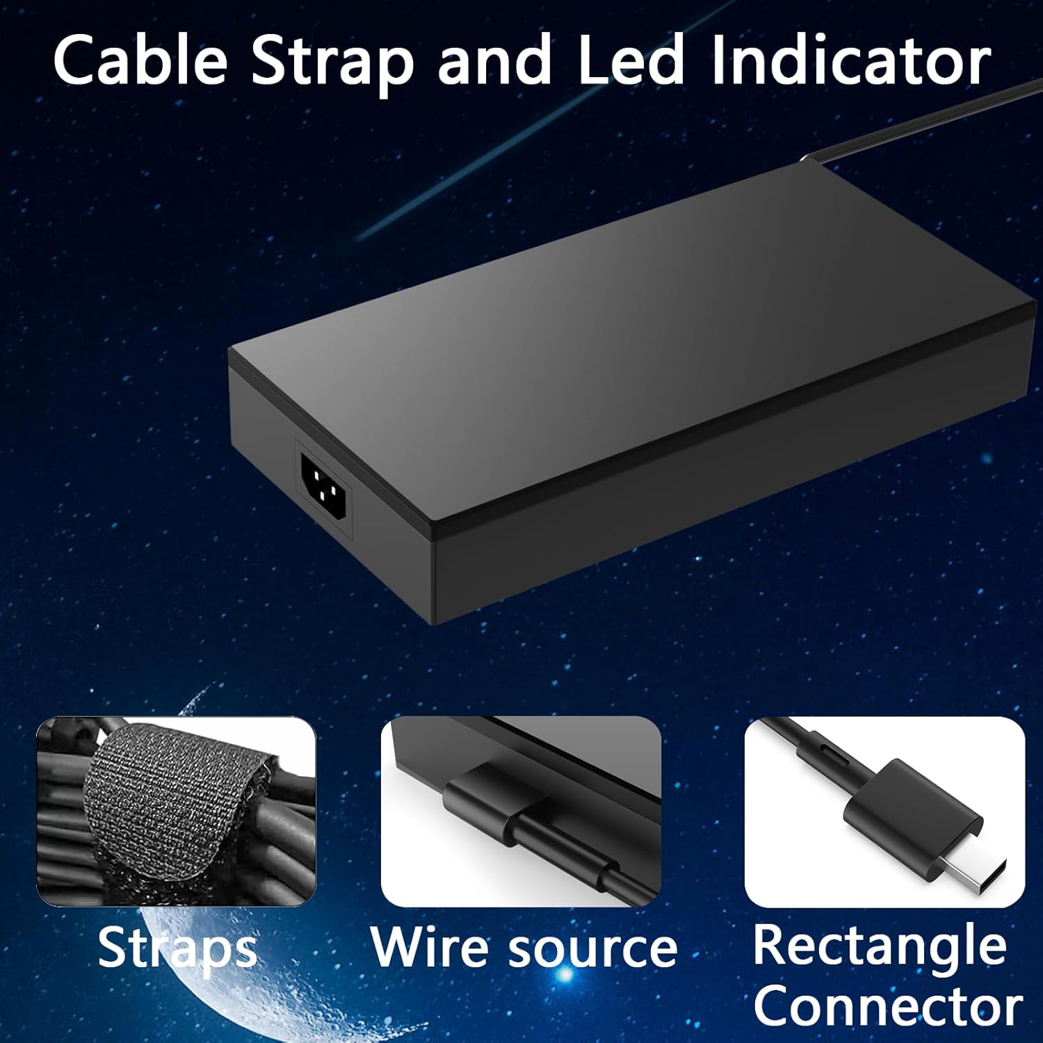 240W Charger Compatible with ASUS ROG Zephyrus G16 G14 GU605 GA403 GA605,TUF Gaming A16 FA608 FA401 FA808 ROG Flow Z13 GZ302 GA302EA ProArt PX13 P16 H7606 HN7306 V16 V3607 Laptop