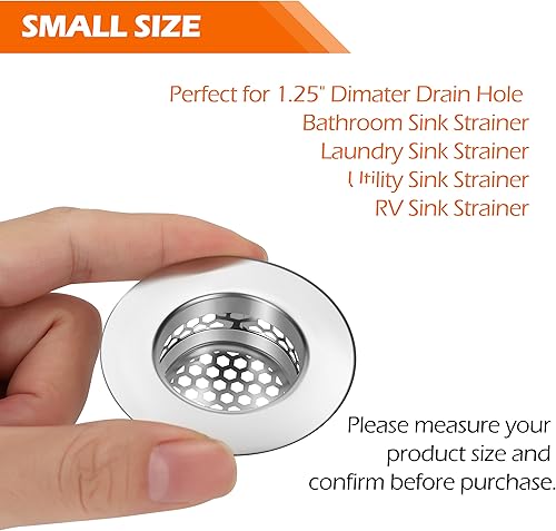 Miniatura 3 de Colador para lavabo de baño, colador de drenaje de fregadero de bañera, colador de pelo para lavandería, piscina de trapeador, utilidad, fregadero,