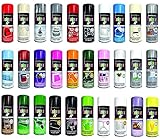 SuperGift.com Black Matt All Purpose Aerosol Spray Paint 250ml Quick Drying Spray, Fast Dry and Excellent Coverage for Metal, Wood, Plastic and More by Diva Gift