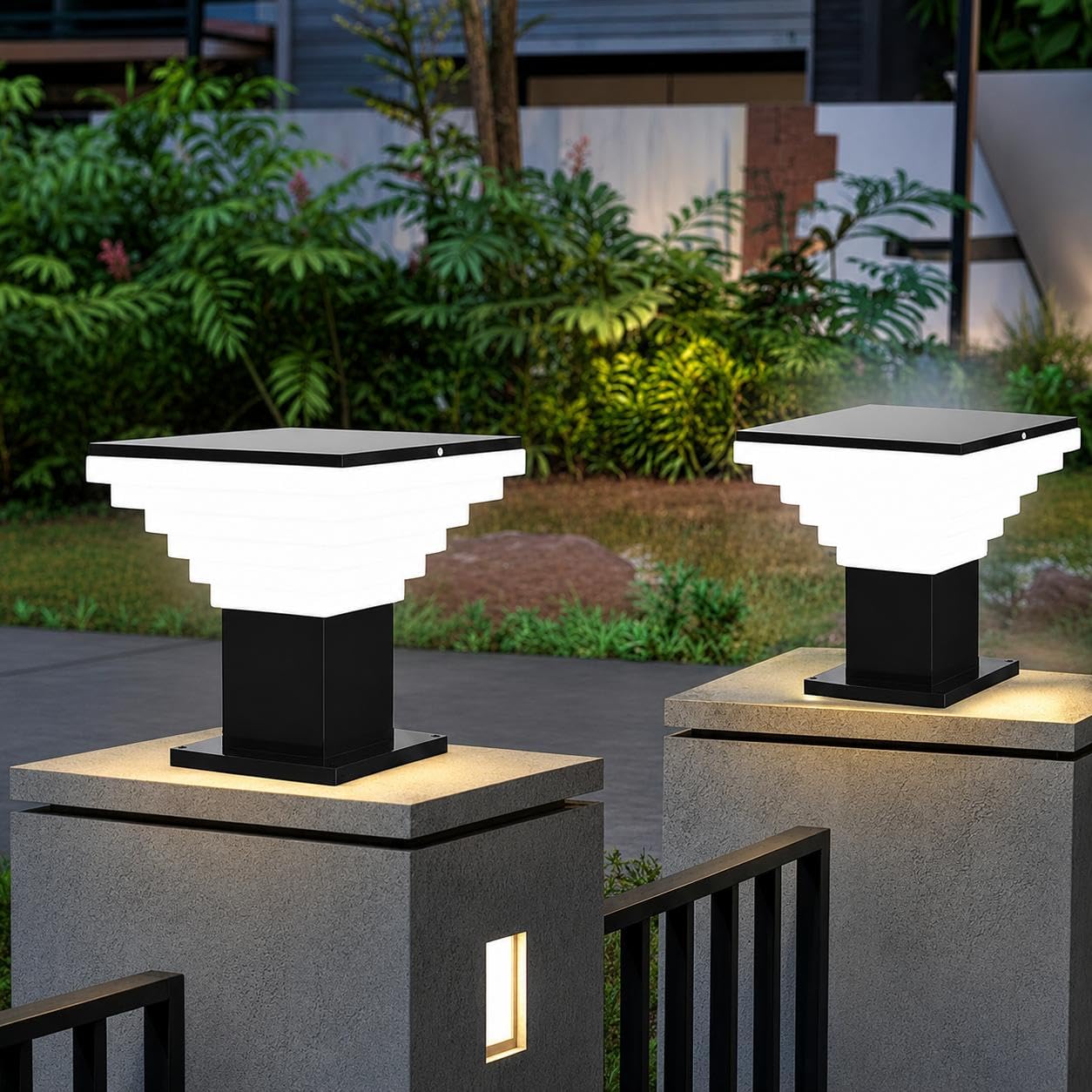 Gate Lights, Gate Lamps for Main Gate, Outdoor Lights, Pillar gate Light, Farmhouse gate Lamps and Decorative Outdoor Wall Lamps Gate Light (GL30, Pack of 2)-image-41