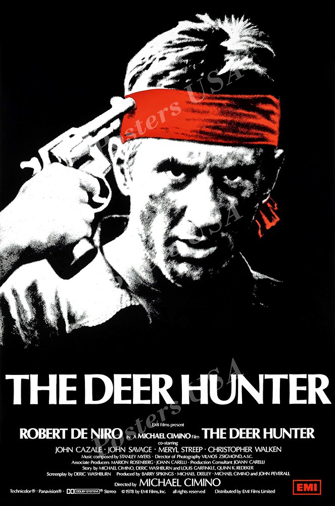 Amazon.com: Posters USA Robert De Niro Deer Hunter Movie Poster