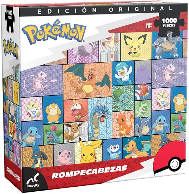 Rompecabezas Edición Especial de Pokémon 1000 Piezas