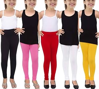 Tik Tok Wears Girls Leggings Pack of 5 Pcs Price In India