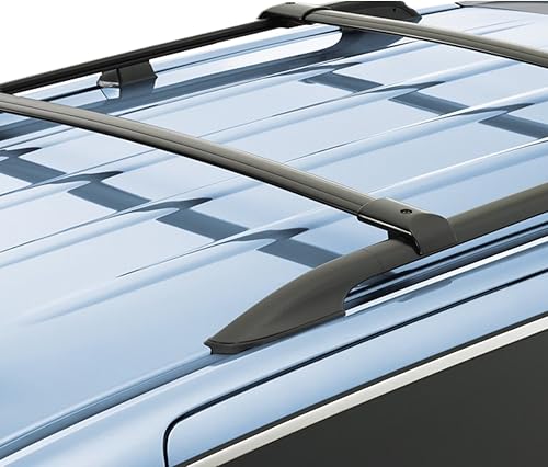 Miniatura 6 de DNA MOTORING PT-ZTL-8033 - Barra transversal de aluminio para riel superior 02-06 Honda CRV, color negro