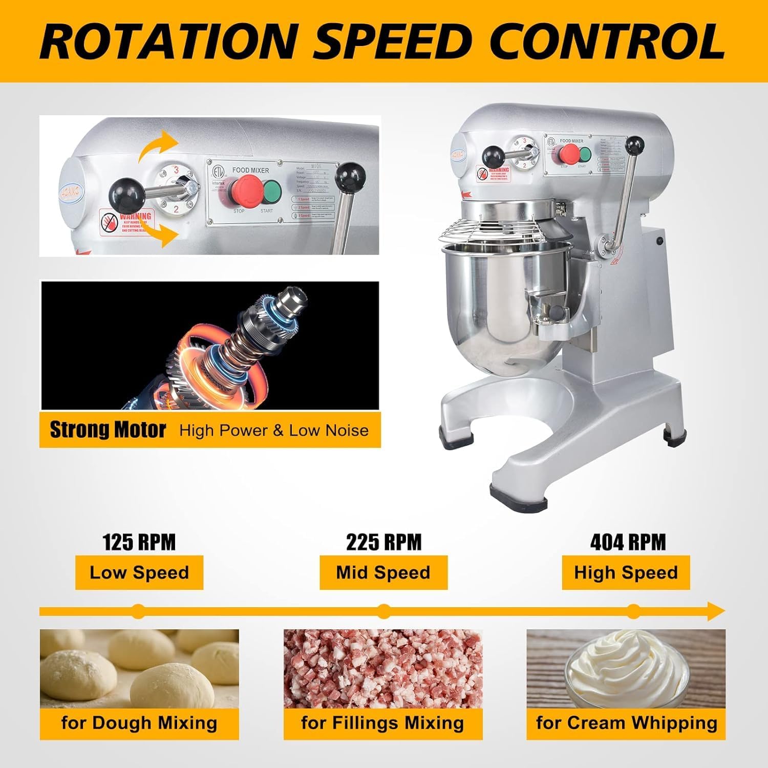 Hakka Mixer Speed Control