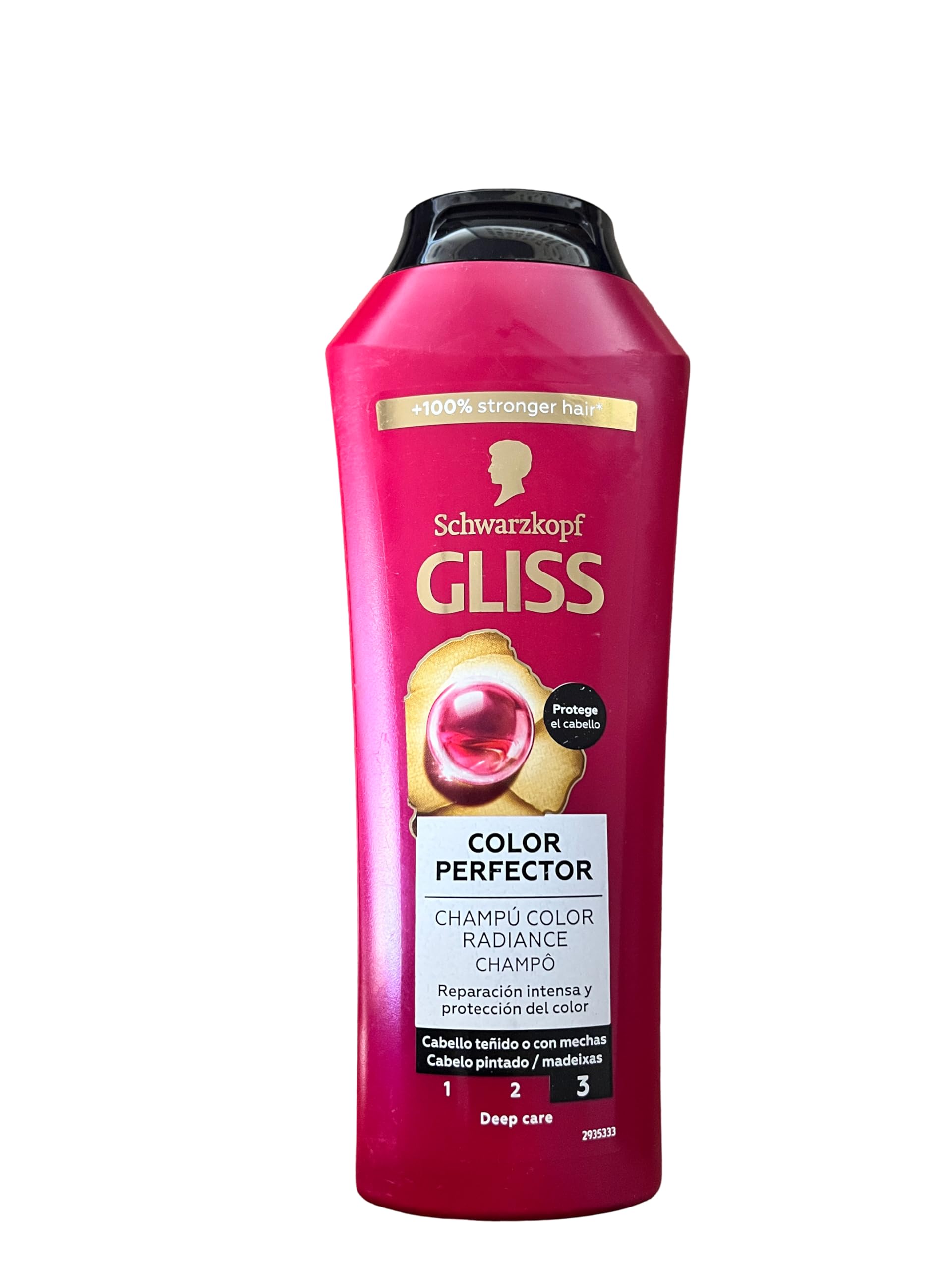 Gliss Colour Protect Shampoo, for Coloured Hair with UV Filter, Multipack 6 x 250 ml