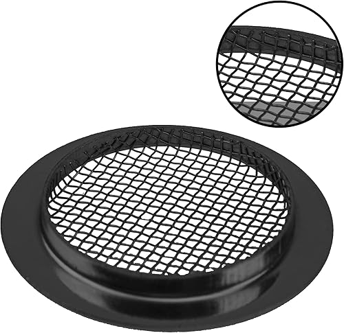 Miniatura 10 de Yootones - Altavoz de malla para guitarra con orificio de sonido para guitarra Gutiar, Dobro Resonator Guitarra, caja de cigarros (dorado)