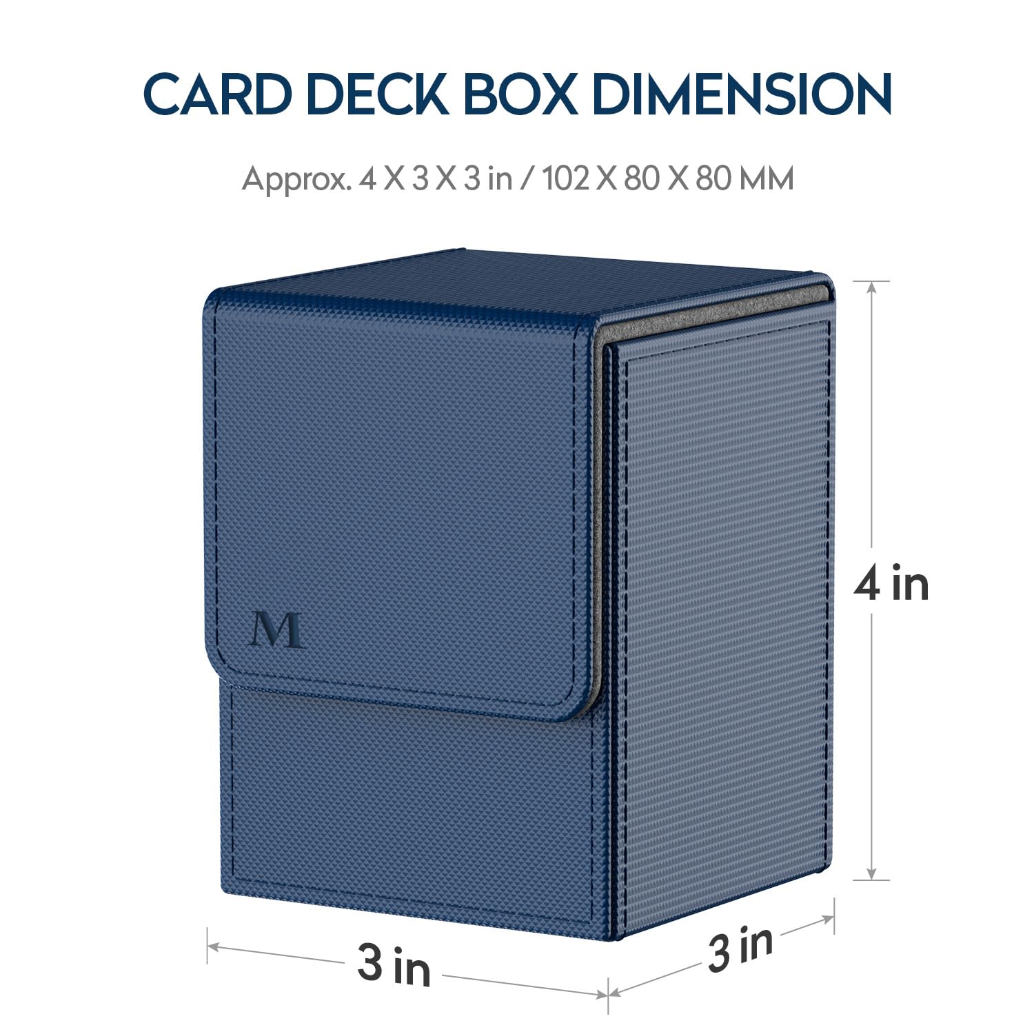Boîte De Rangement Pour Mtg,Trading Card Storage Box Contenir 800