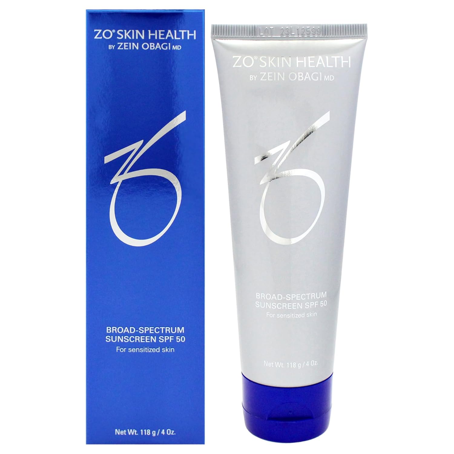 Broad Spectrum Suncreen SPF 50 by ZO Skin Health for Unisex - 4 oz Sunscreen