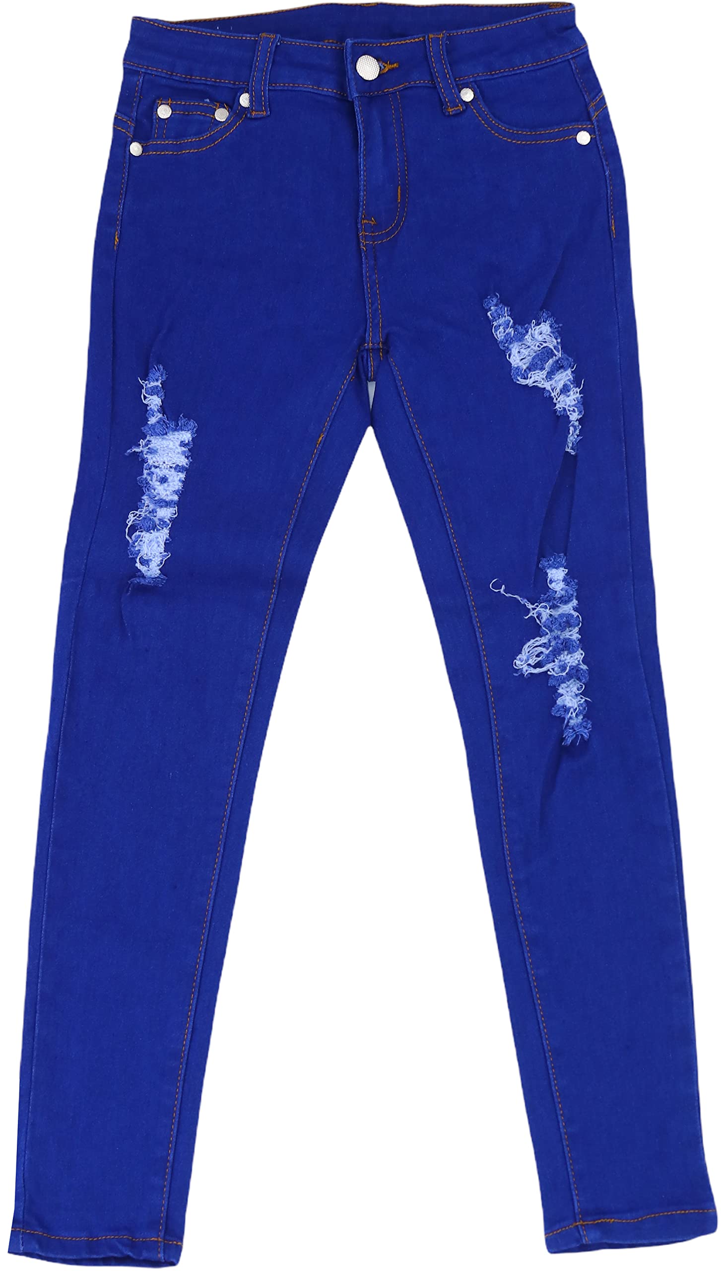 ToBeInStyle Girl’s Denim Easy Styling Classic Timeless Everyday Jeans Zip-Up Closure