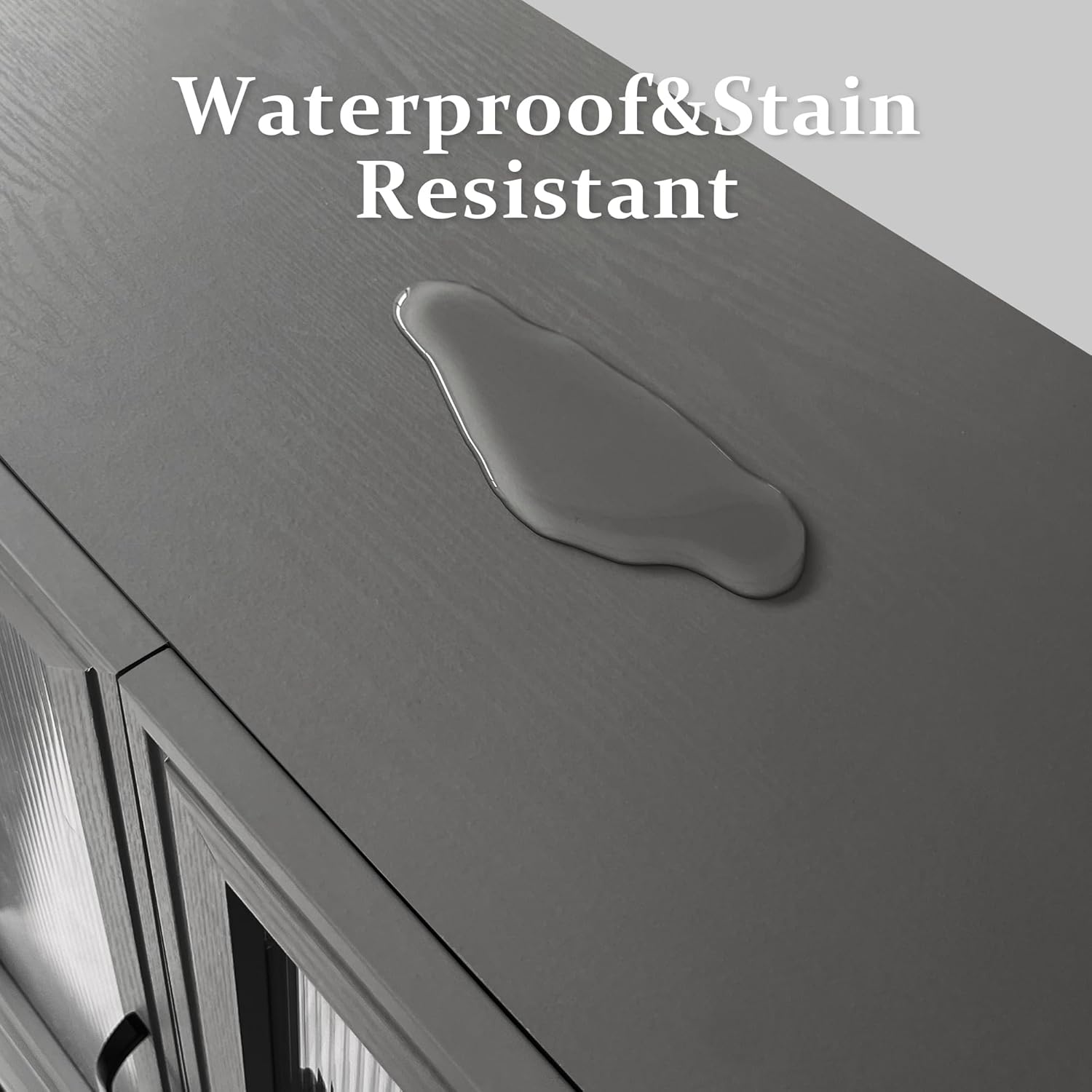 FIMELLO 24’’ Bathroom Wall Cabinet, Laundry Room Cabinets Storage, Kitchen Cabinets with Adjustable Shelf Acrylic Glass Doors, Medicine Cabinets for Bathroom, Black Bathroom Cabinet