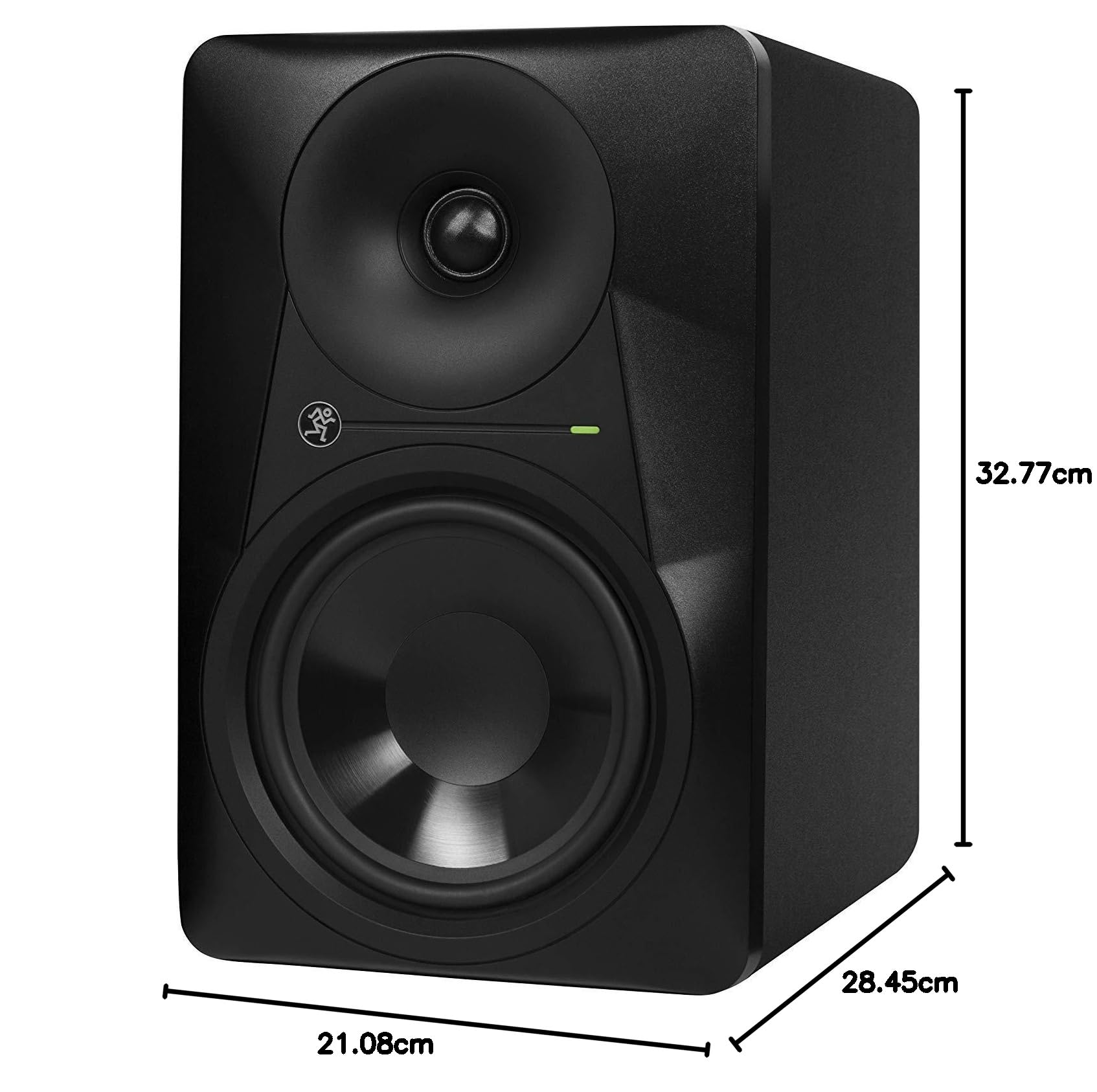 MACKIE MR-Serie, Studiomonitor 6,5 Zoll (16,5 cm), professionelle Qualität mit ultrabreiter Streuung, angetrieben (MR624)