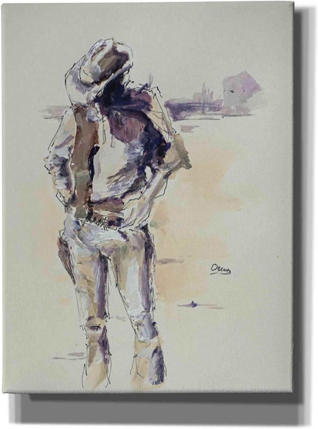 Epic Graffiti 'Sketch' by Oscar Alvarez Pardo, Canvas Wall Art, 12"x16"
