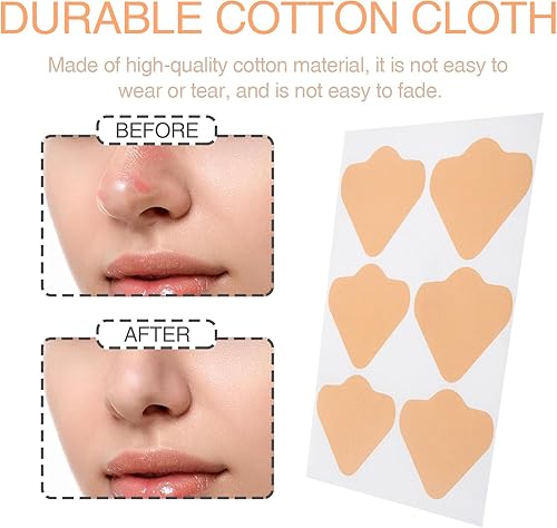 Miniatura 3 de 24 piezas de protección solar para la piel, parche para la nariz, protector solar para golf, vendaje de nariz para hombres y mujeres, bronceado de