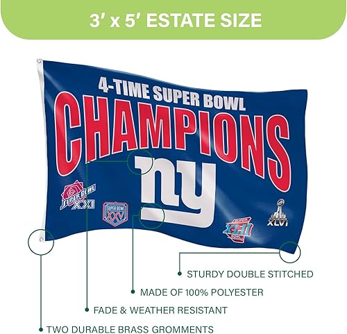 Miniatura 261 de NFL Dallas Cowboys - Bandera duradera de 3 x 5 para exteriores con ojales, bandera y pancarta resistentes para jardín al aire libre y patio, bandera