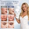 Red Light Therapy Mask for Face - Cordless LED Light Therapy Mask with 7 Colors, USB-C Rechargeable, Infrared & Near-Infrared for Skin Care, Home, Travel, Yoga, Sleep